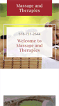 Mobile Screenshot of massageandtherapies.com
